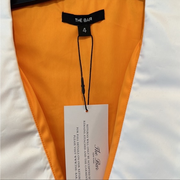 The Bar Dresses Nwt The Bar Richie Mini Dress In Aperol Poshmark